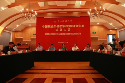 中國職業技術教育學會會長魯昕:語言已成為非常重要的戰略資源